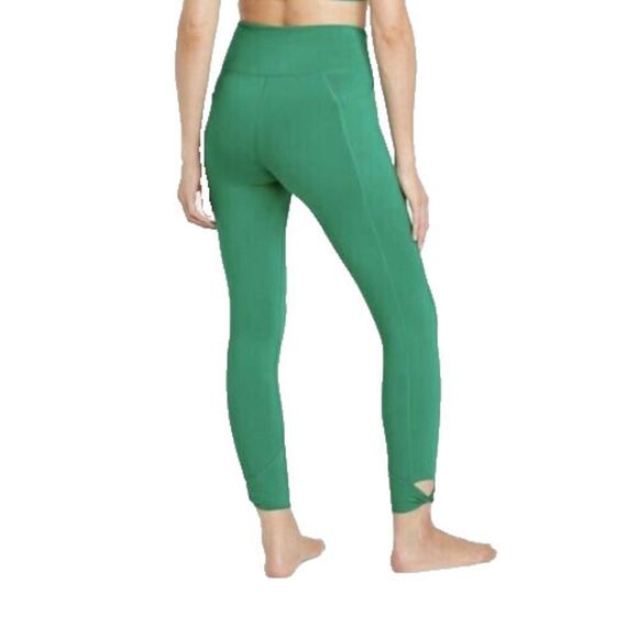 Women's Simplicity Twist High-Rise Leggings All in Motion Vibrant Green XS - Picture 2 of 5